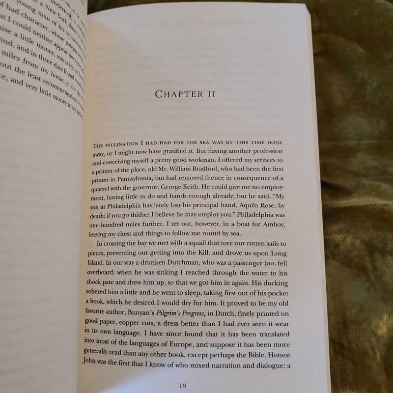 The Autobiography of Benjamin Franklin