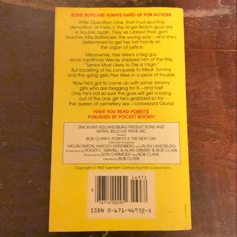 PORKYS II: THE NEXT DAY- 1st/1st Mass-Market Paperback