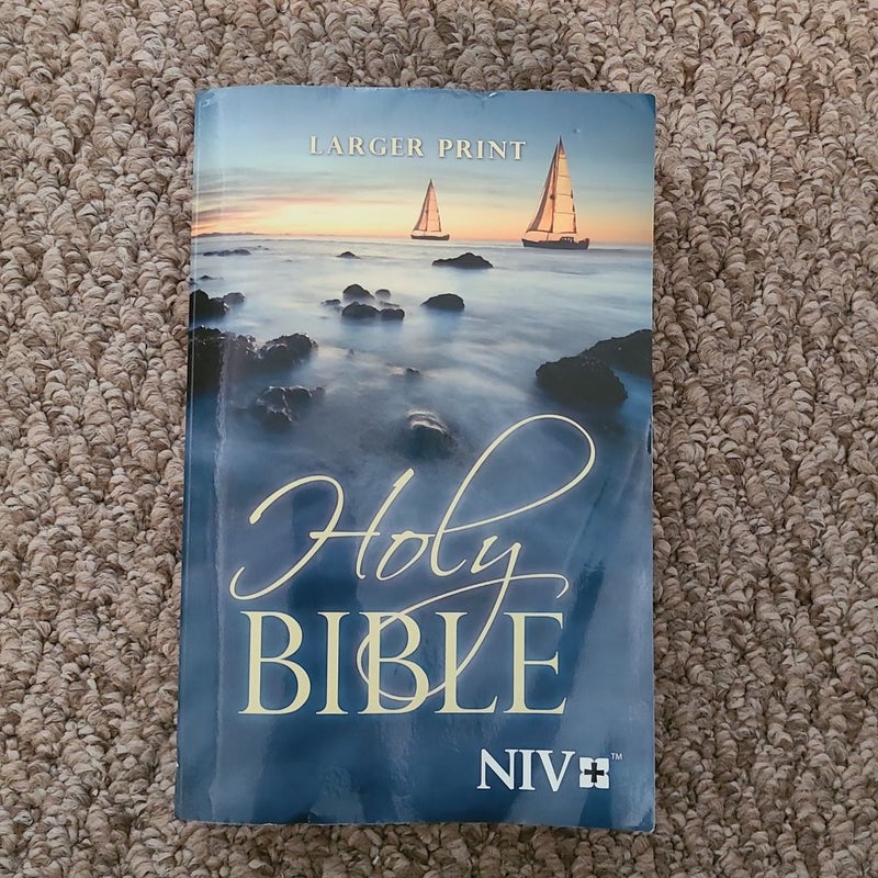 Niv Larger Print Bible
