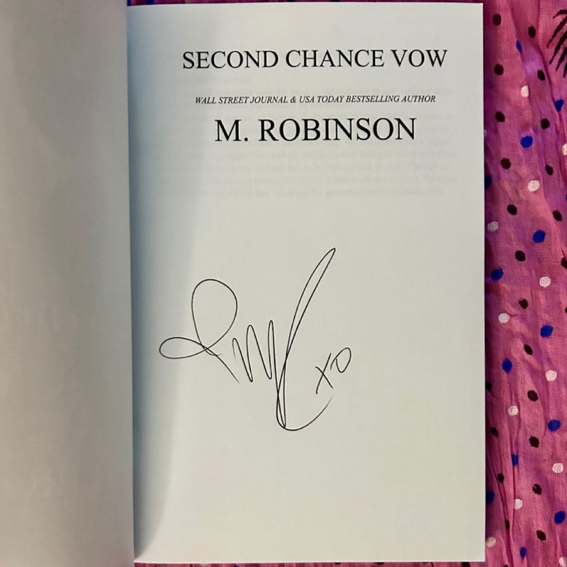 Second Chance Vow (Signed)