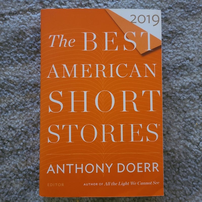 The Best American Short Stories 2019