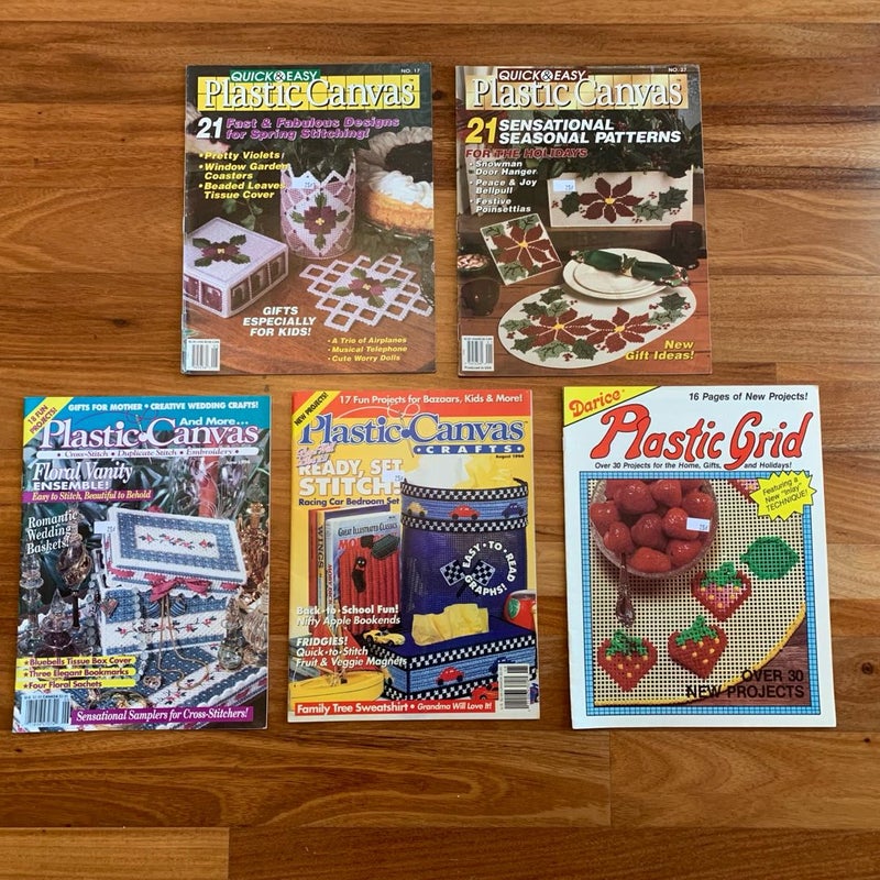 Plastic Canvas Craft Bundle