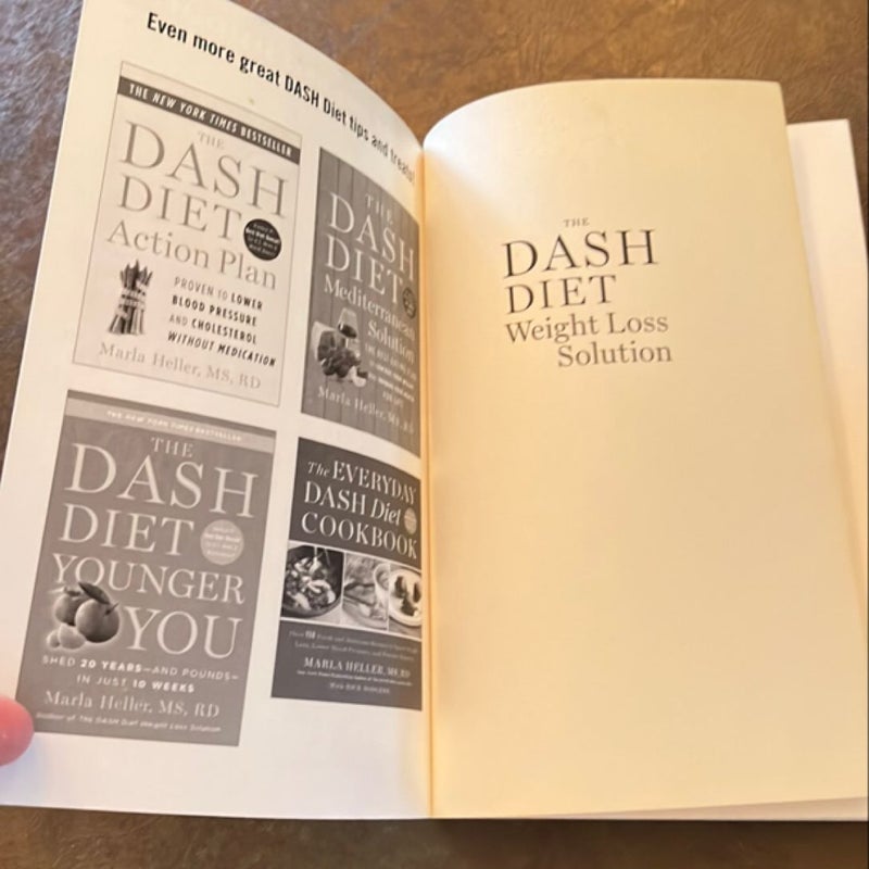 The Dash Diet Weight Loss Solution