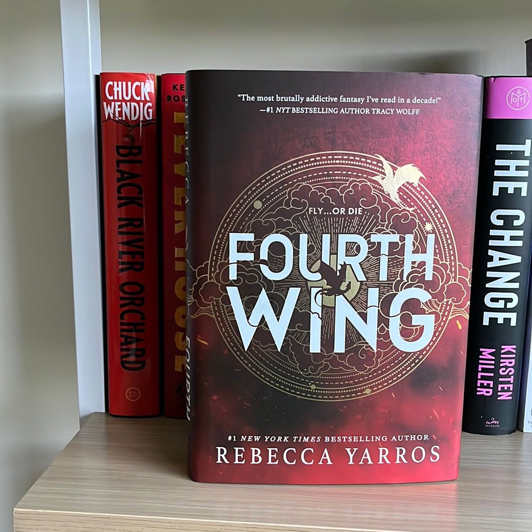 Fourth Wing *Untitled Red Tower 2023 Release* by Rebecca Yarros 