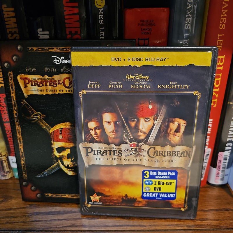 Pirates of the Caribbean + Disney DVD
