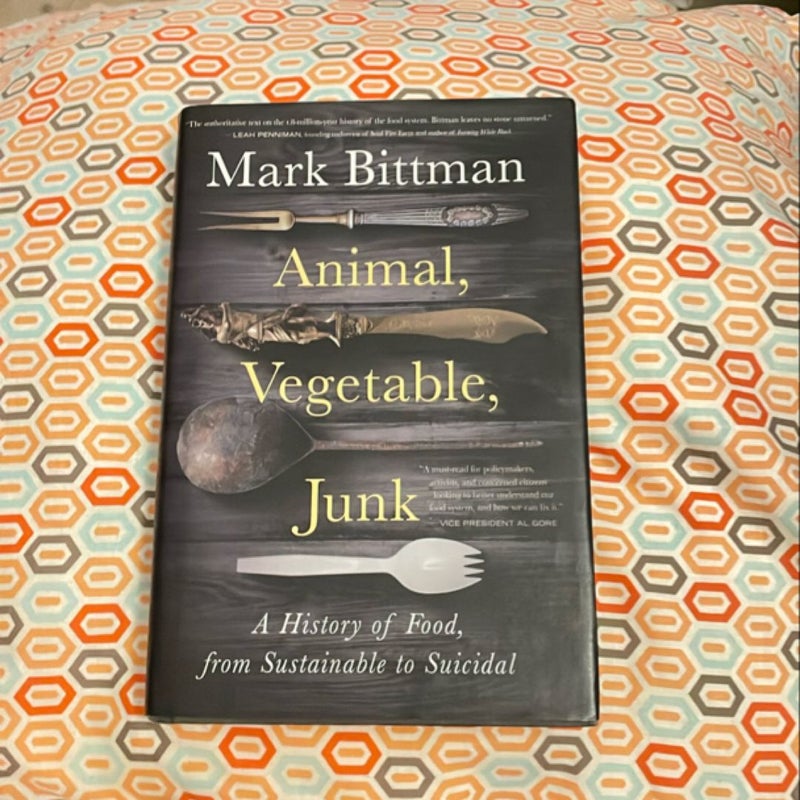 Animal, Vegetable, Junk