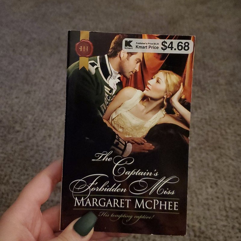 The Captain's Forbidden Miss by Margaret McPhee