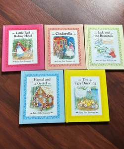 5 Fairy Tale Treasury Book Bundle