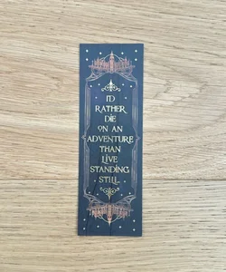 A Darker Shade of Magic Wooden Bookmark