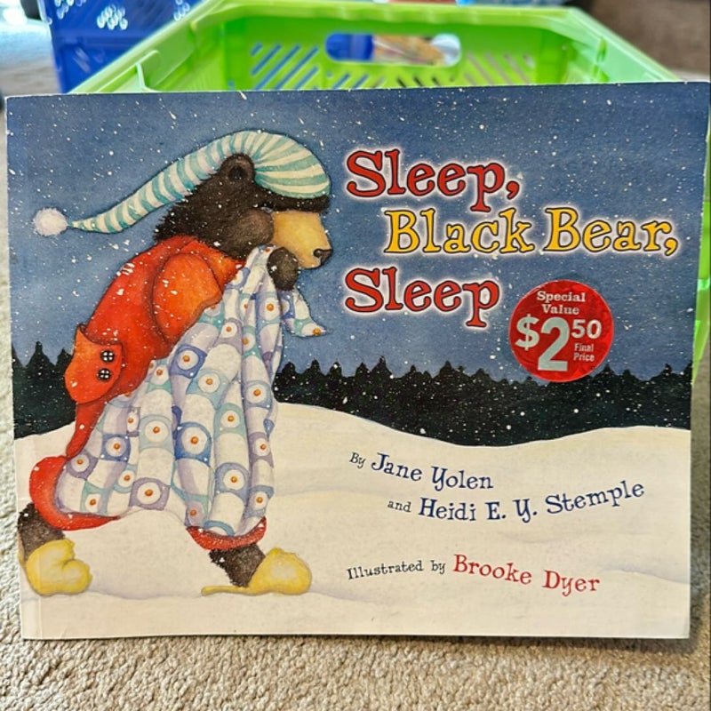 Sleep, Black Bear, Sleep