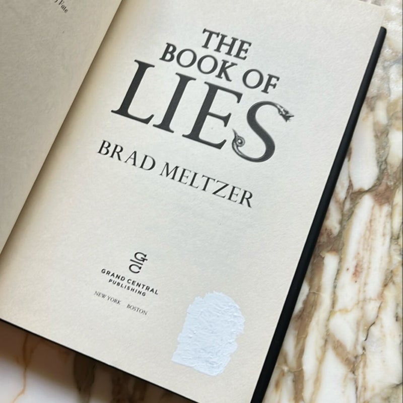 The Book of Lies