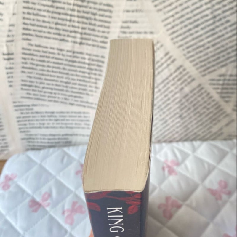 King of Battle and Blood + handmade bookmark