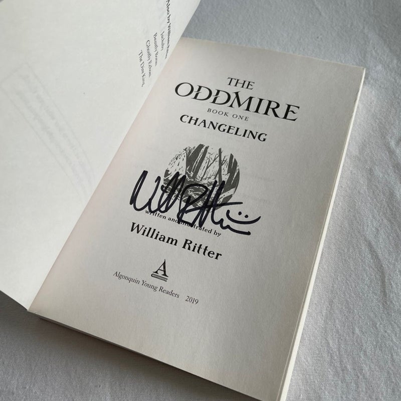 The Oddmire, Book 1: Changeling SIGNED ARC