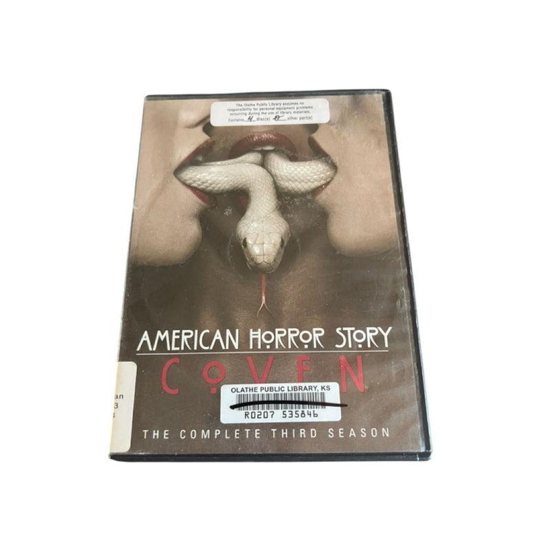 DVD Set: American Horror Story (AHS) Coven 