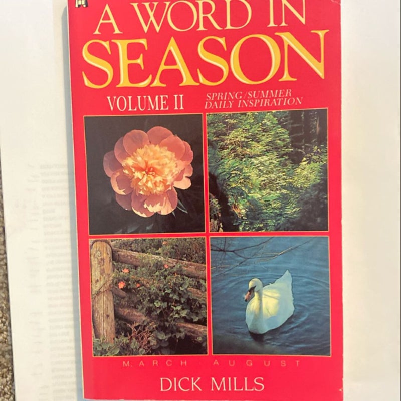 A Word in Season - Volume II