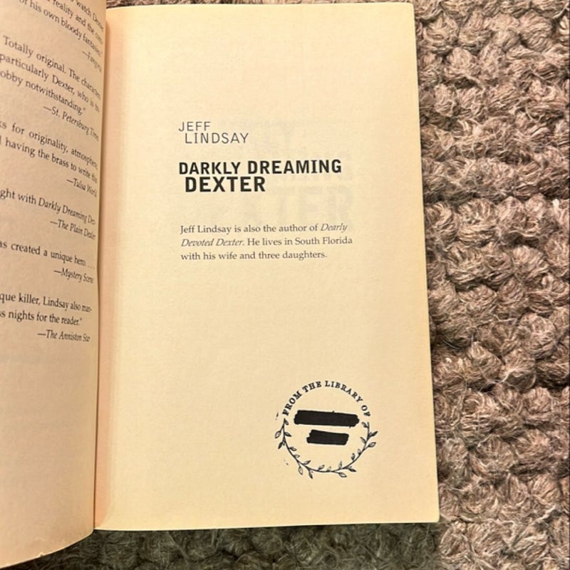 Darkly Dreaming Dexter