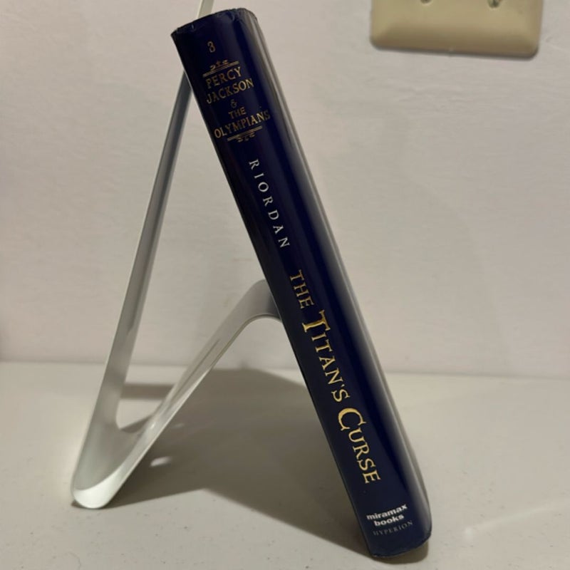 Percy Jackson and the Olympians- hardcover - Book Three the Titan's Curse (Percy Jackson and the Olympians, Book Three)