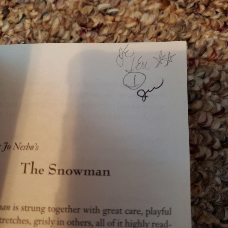 The Snowman (Movie Tie-In)