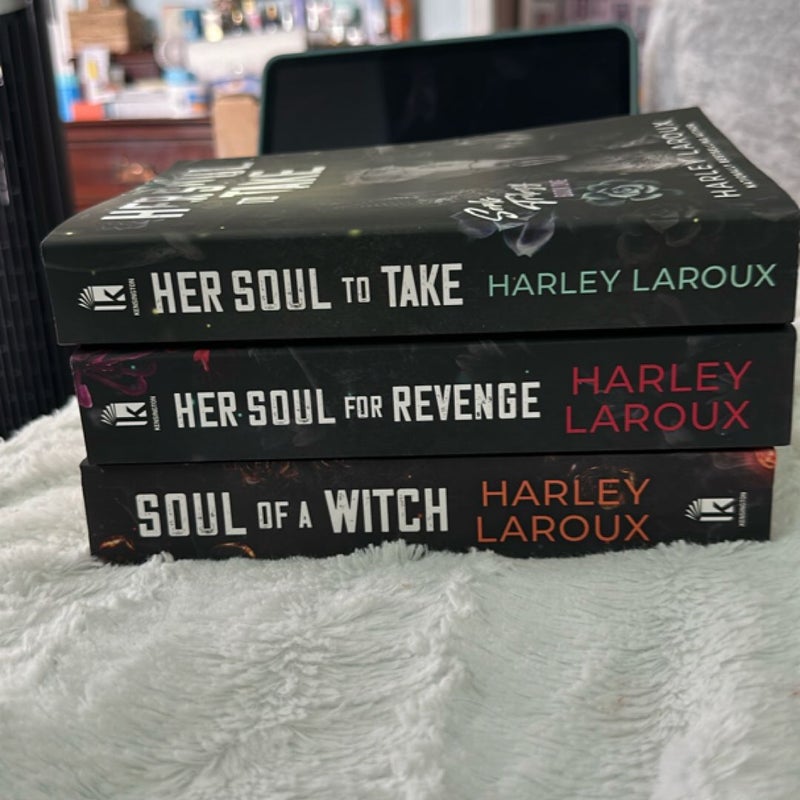 Souls Trilogy - Her soul to Take, Her Souls for Revenge, and Soul of a Witch