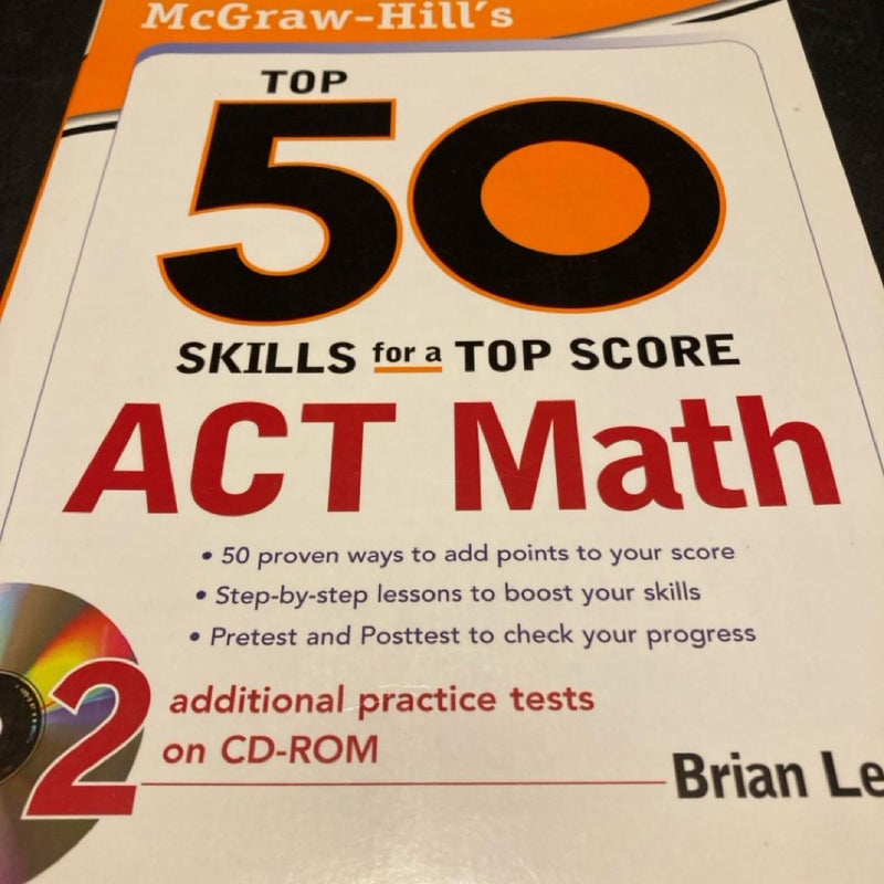 McGraw-Hill's Top 50 Skills for a Top Score: ACT Math