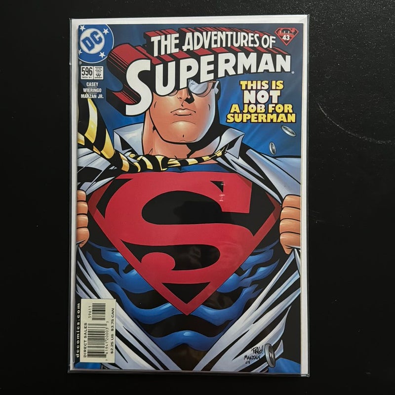 The Adventures of Superman # 596 Nov 2001 43 DC Comics