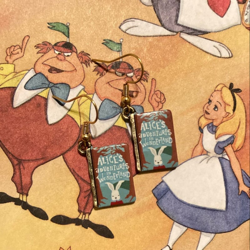 Alice’s Adventures in Wonderland Earrings