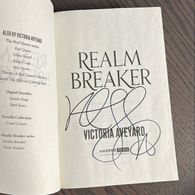 Realm Breaker (Signed Copy)