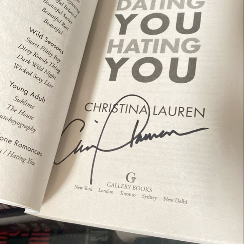 Dating You / Hating You**SIGNED**