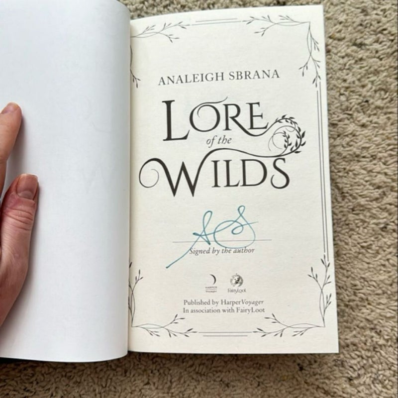 Lore of the Wilds (Fairyloot Edition)