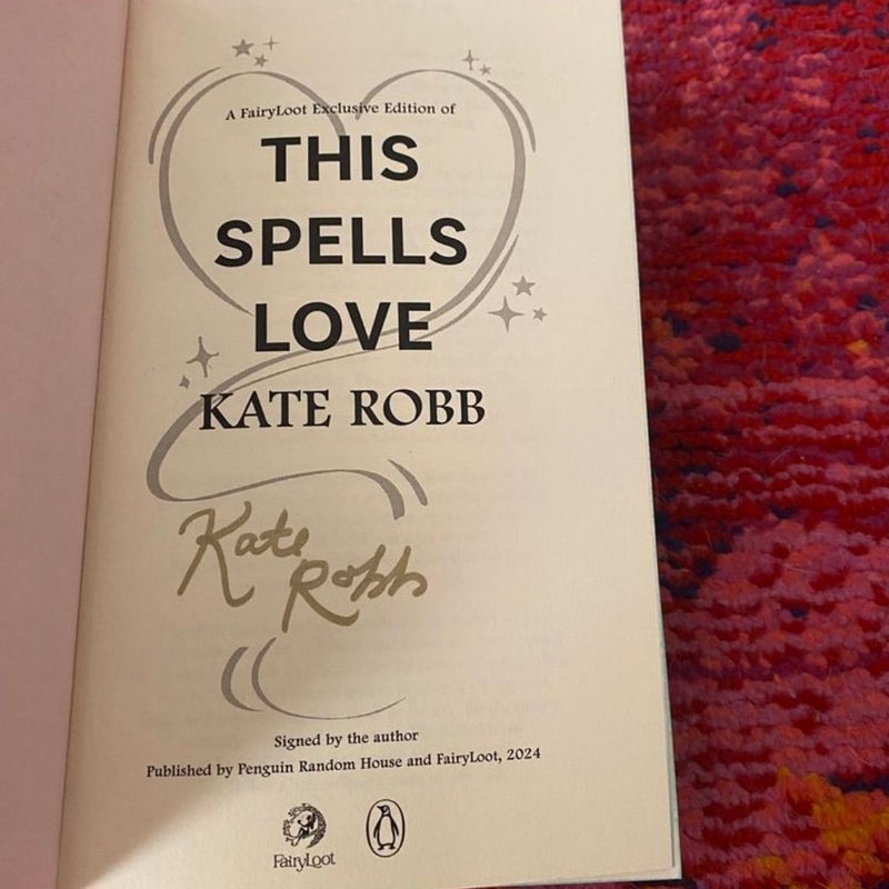 This Spells Love - Signed Special Edition 