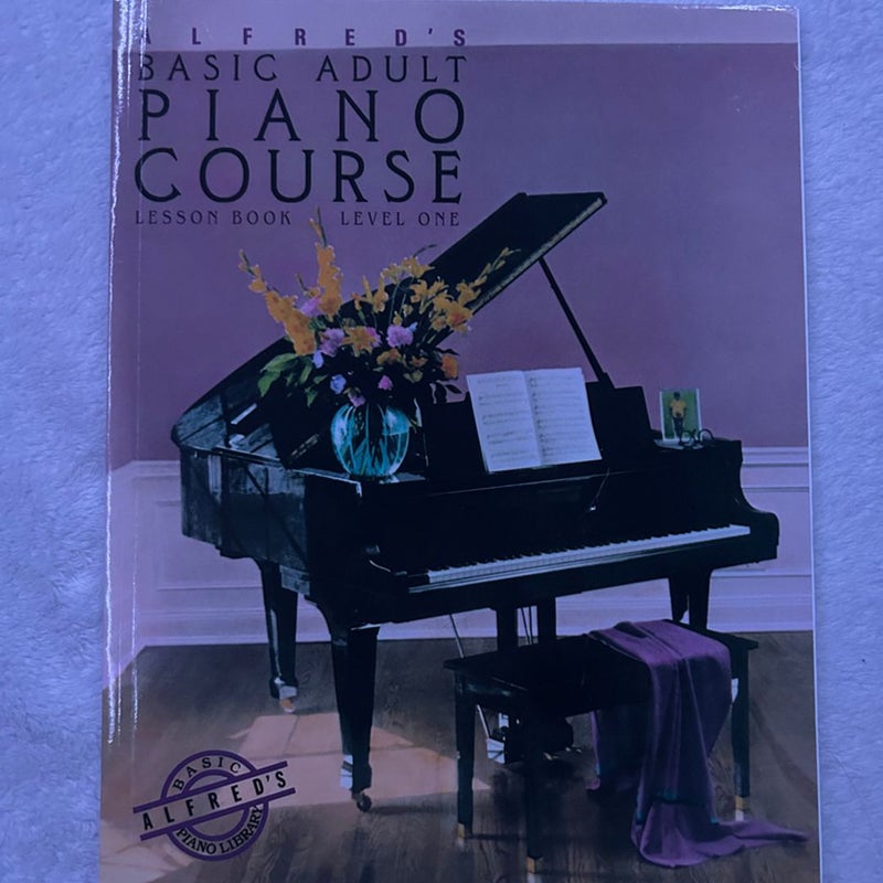 Alfred's Basic Adult Piano Course Lesson Book, Bk 1