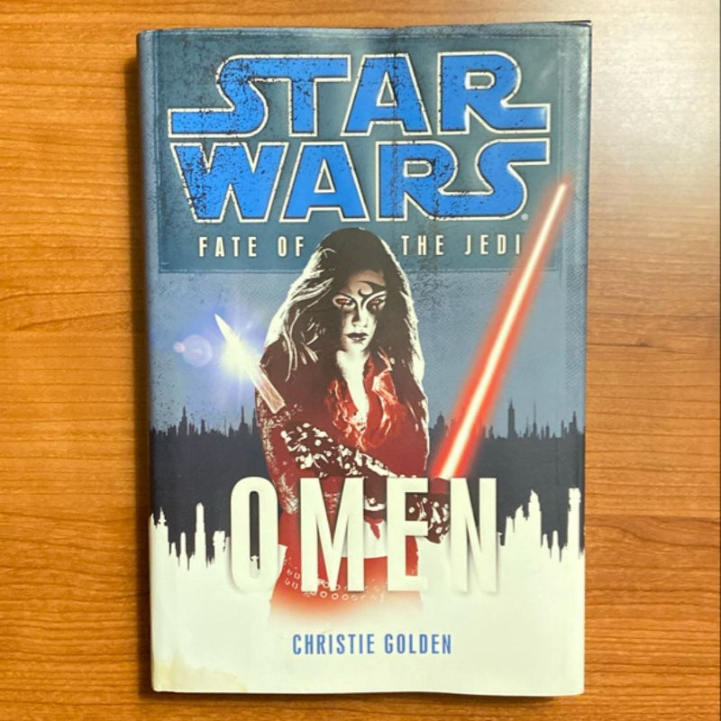 Star Wars Fate of the Jedi: Omen (First Edition First Printing)