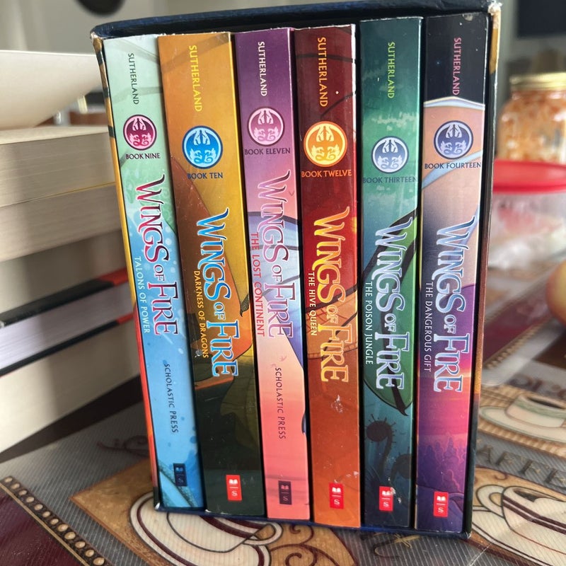 Wings of fire set 9-14