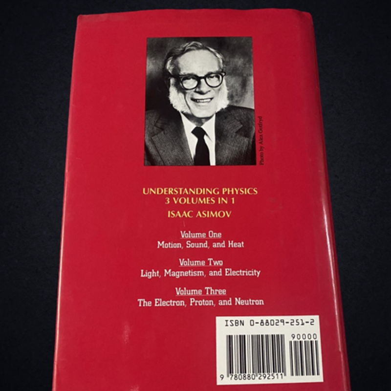 RARE! Understanding Physics by Isaac Asimov (1993, Barnes & Noble) FINE HC w/DJ
