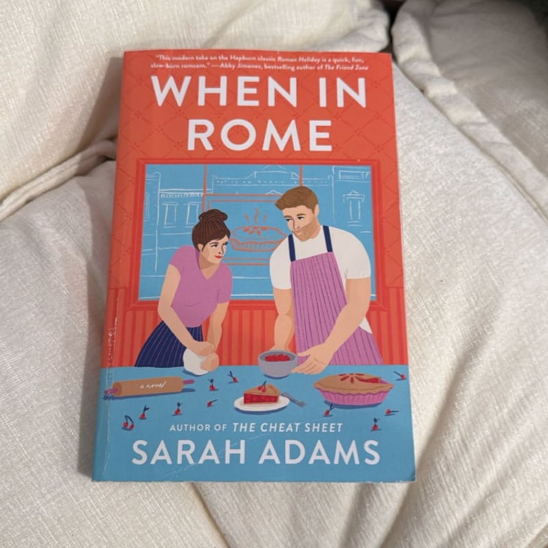 When in Rome by Sarah Adams, Paperback | Pangobooks