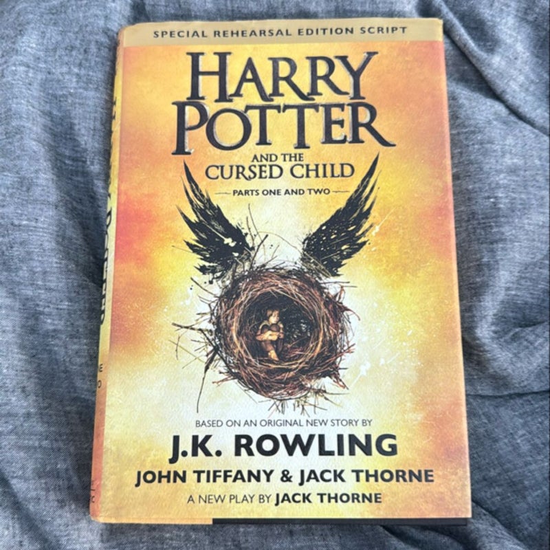 Harry Potter and the Cursed Child Parts One and Two (Special Rehearsal Edition Script)