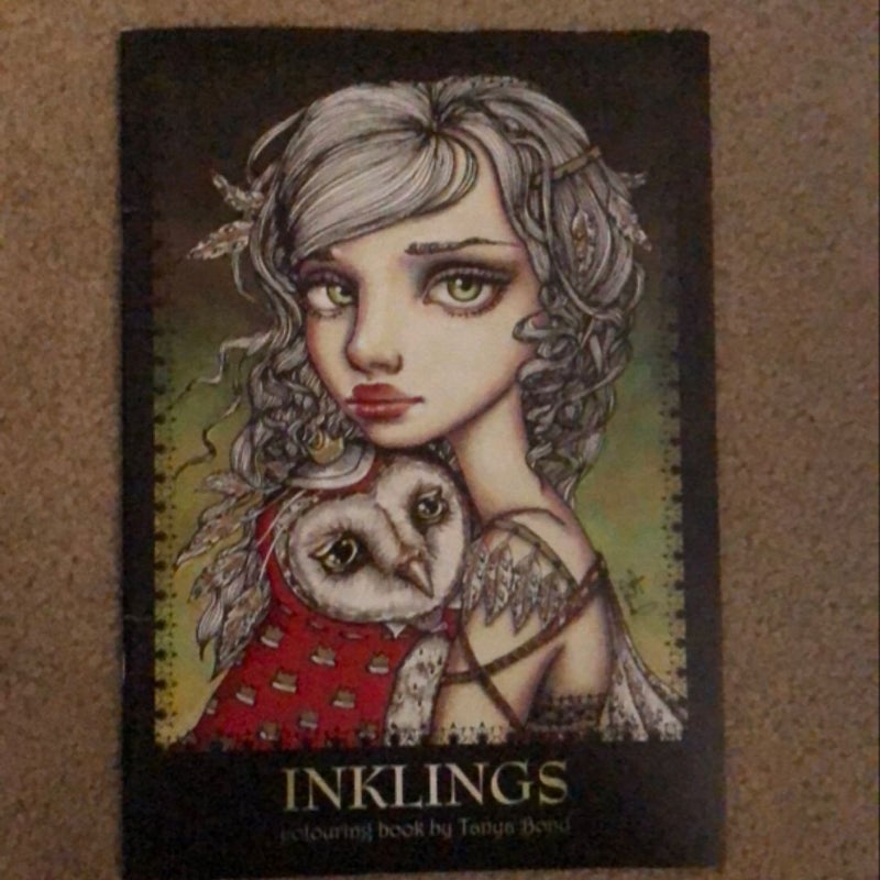 INKLINGS Colouring Book by Tanya Bond