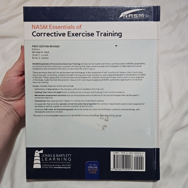 NASM Essentials of Corrective Exercise Training First Edition Revised