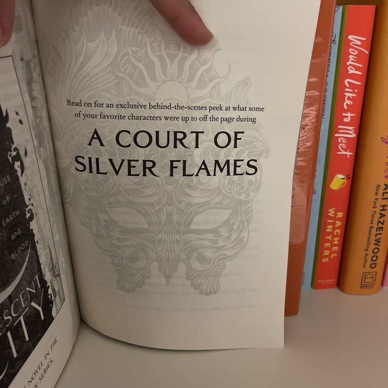 BAM A Court of Silver on sale Flames