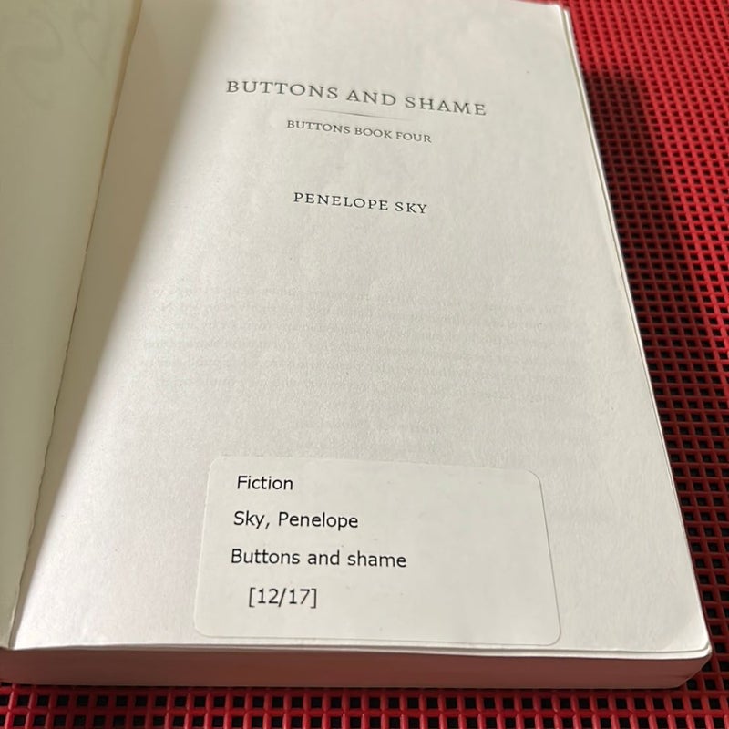 Buttons & Shame