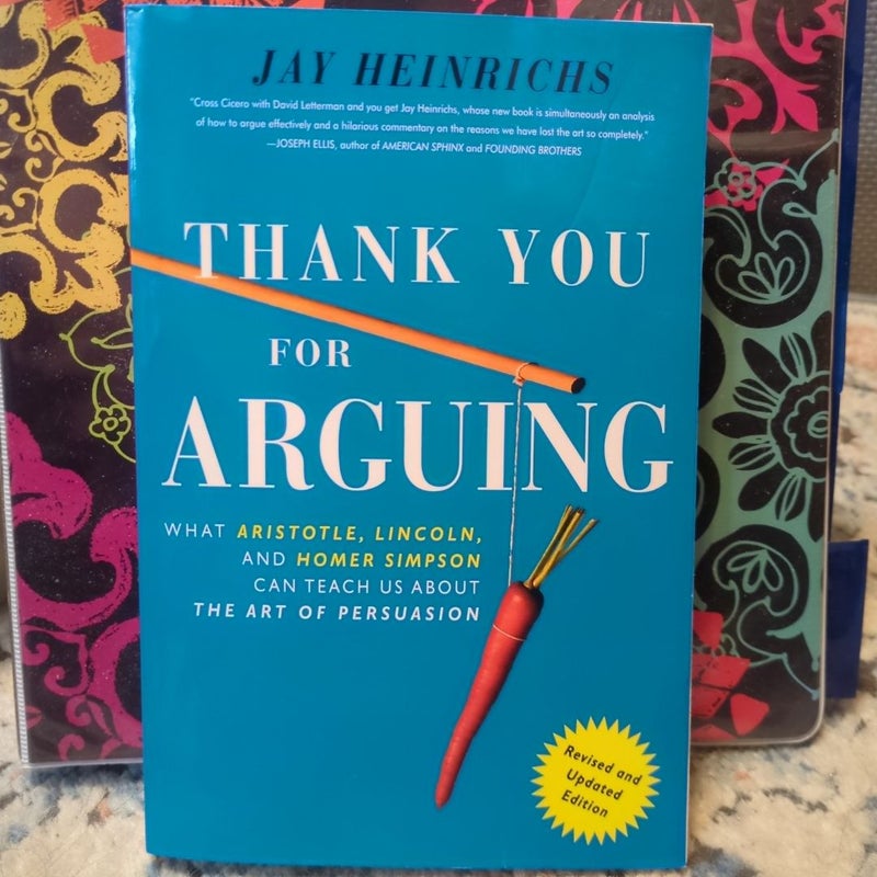 Thank You for Arguing, Revised and Updated Edition