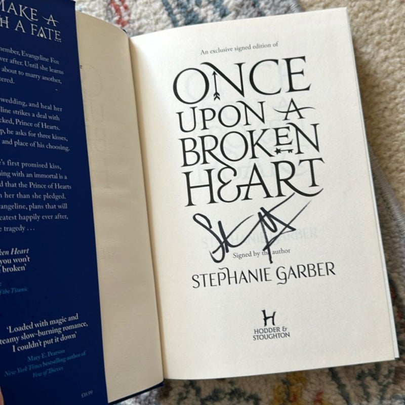 Once Upon a Broken Heart Trilogy