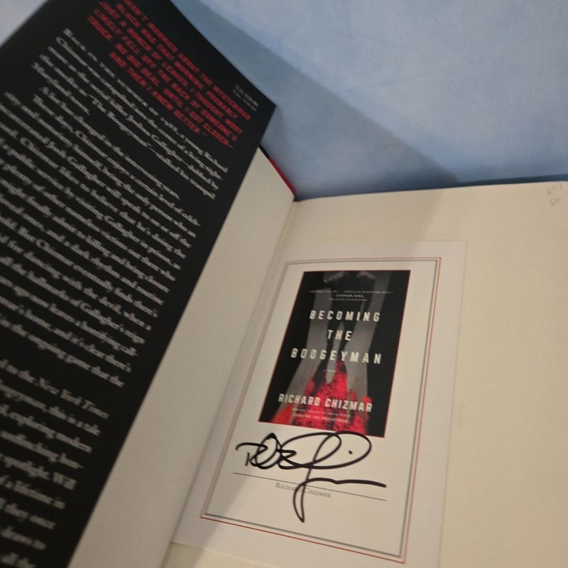 Becoming the Boogeyman w/signed bookplate