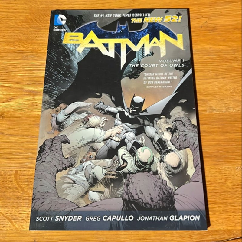 Batman 1 Court of Owls New 52