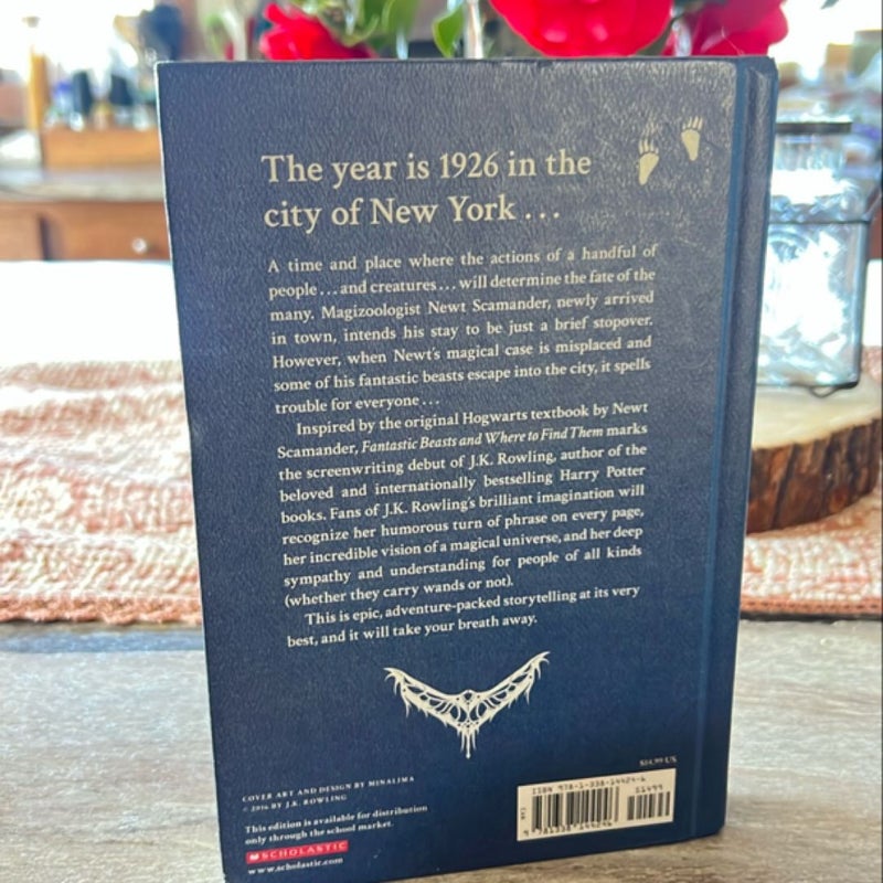 Fantastic Beasts and where to find them  the original screenplay 