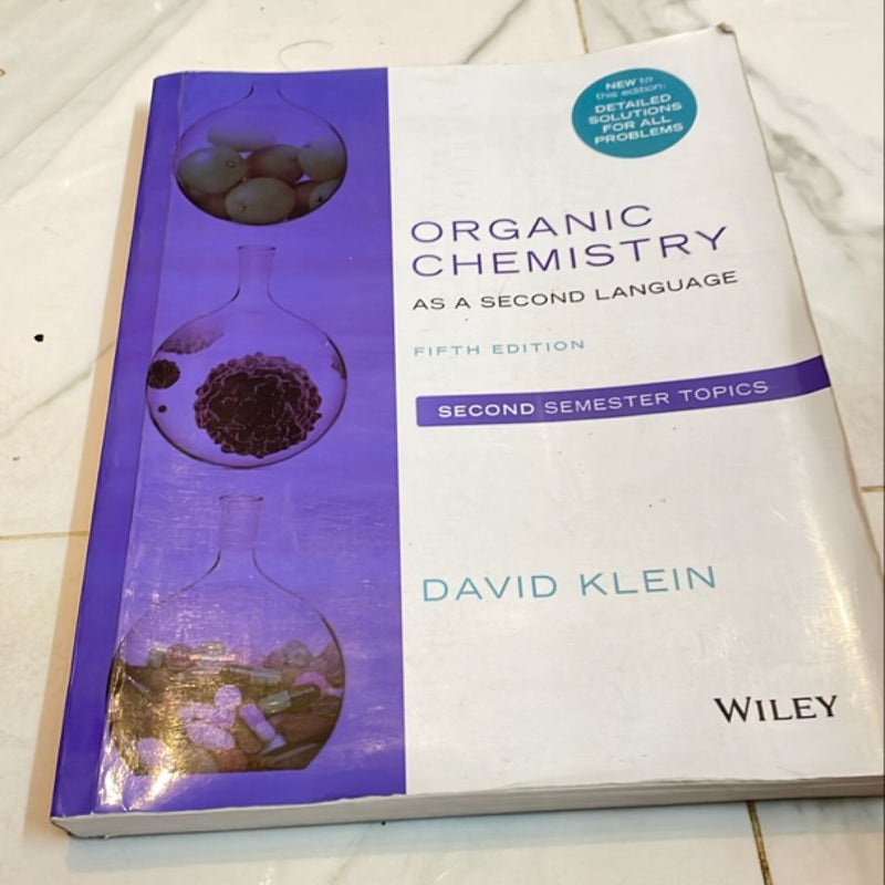 Organic Chemistry As a Second Language