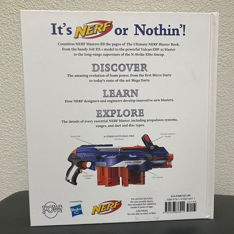 The Ultimate Nerf Blaster Book Large Hardcover Guide