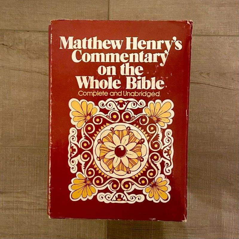 Matthew Henry’s Commentary on the Whole Bible