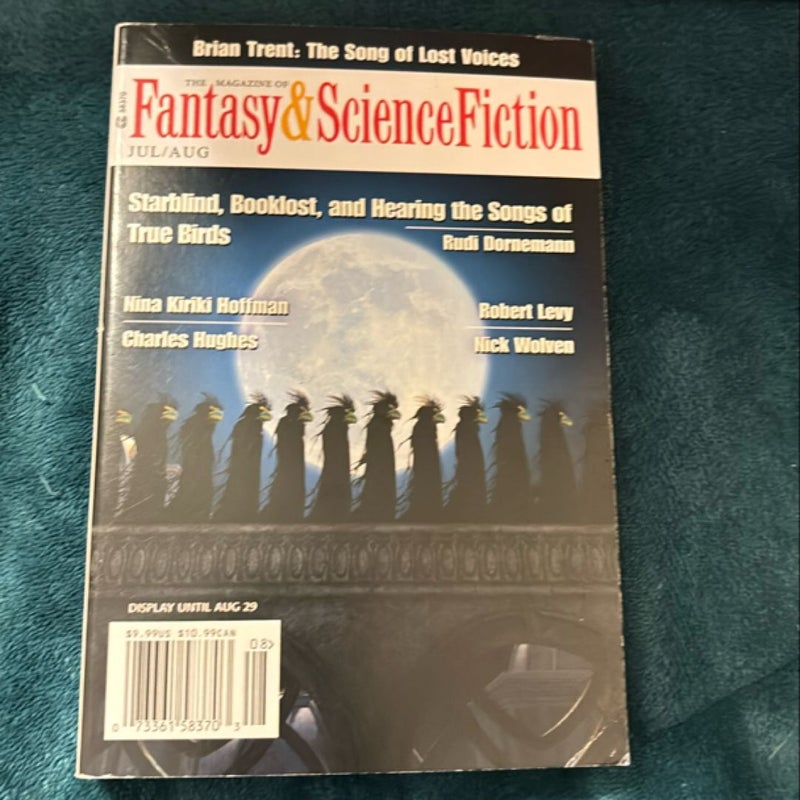Fantasy & Science Fiction Jul/Aug 2022