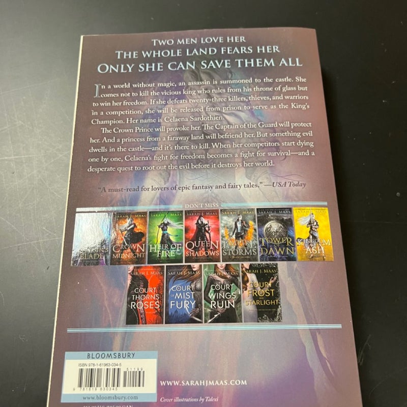 Throne of Glass ORIGINAL RARE cover